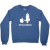 android robot spoof Crewneck Sweatshirt