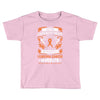 Never Underestimate The Strength Of A Leukemia Cancer Warrior Toddler T-shirt