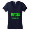 bacteria it's the only culture some people have t shirt Women's V-Neck T-Shirt