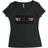 We Sould All Be Feminists Women's Triblend Scoop T-shirt