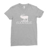 christmas gift elkaholic Ladies Fitted T-Shirt
