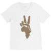 peace to africa V-Neck Tee