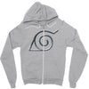 Hidden Leaf Village Symbol T-Shirt Zipper Hoodie