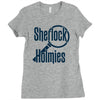 sherlock holmies Ladies Fitted T-Shirt