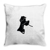 Tramp Throw Pillow