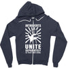 introverts Unite Separately in Your Own Homes Zipper Hoodie