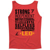 Strong Independent Motivated Leo Tank Top