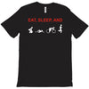 eat, sleep &amp; train triathlon sports, gym, athletic T-Shirt