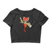 red panda Crop Top