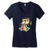 vomit camera Women's V-Neck T-Shirt