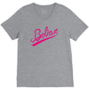 believe hand lettering printed t shirt V-Neck Tee