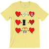 ls lesbian full heart T-Shirt