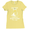 Daddy And Son Fishing Partners For Life Ladies Fitted T-Shirt