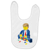 build a wall trump 2016 Baby Bibs