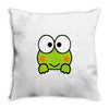 keroppi Throw Pillow