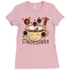 hot chocolate time! Ladies Fitted T-Shirt