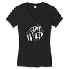 stay wild Women's V-Neck T-Shirt