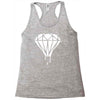 dripping diamond logo Racerback Tank