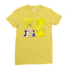 eat big get big Ladies Fitted T-Shirt
