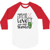 Made With Lots Of Love And a Little Science 3/4 Sleeve Shirt