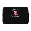 i do it for the ice cream Laptop sleeve