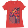 once golden Ladies Fitted T-Shirt
