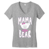 mama bear samples Women's V-Neck T-Shirt