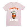 pumpkin spice latte Ladies Fitted T-Shirt