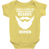 funny beards Baby Onesie