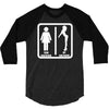your girlfriend vs my girlfriend funny pub jokr  impress your friends! 3/4 Sleeve Shirt