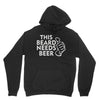 this beard needs beer Youth Hoodie