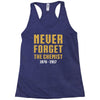 Never Forget The Chemist Racerback Tank