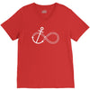 infinity knot anchor rope V-Neck Tee