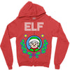 elf christmas Zipper Hoodie