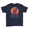 Too Hip To Hop  Bunny Easter Youth Tee