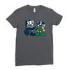 cupman and robin Ladies Fitted T-Shirt