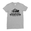 Faith Can Move Mountains Ladies Fitted T-Shirt