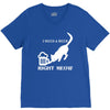i need a beer right meow V-Neck Tee