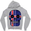 iceland till i die Zipper Hoodie