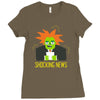 shocking news Ladies Fitted T-Shirt