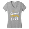 queens are born in 1995 Women's V-Neck T-Shirt