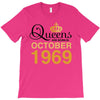 queens are born in october 1969 T-Shirt