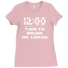 time to drink my lunch Ladies Fitted T-Shirt