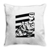 alcohol blanc Throw Pillow