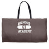 gilmour academy   as worn by dave   pink floyd   mens music Weekender Totes