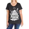 today's forecast Ladies Curvy T-Shirt