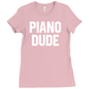 piano dude Ladies Fitted T-Shirt