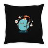 pluto is on vacations Throw Pillow