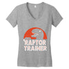 raptor trainer Women's V-Neck T-Shirt