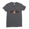 frenchie mom Ladies Fitted T-Shirt